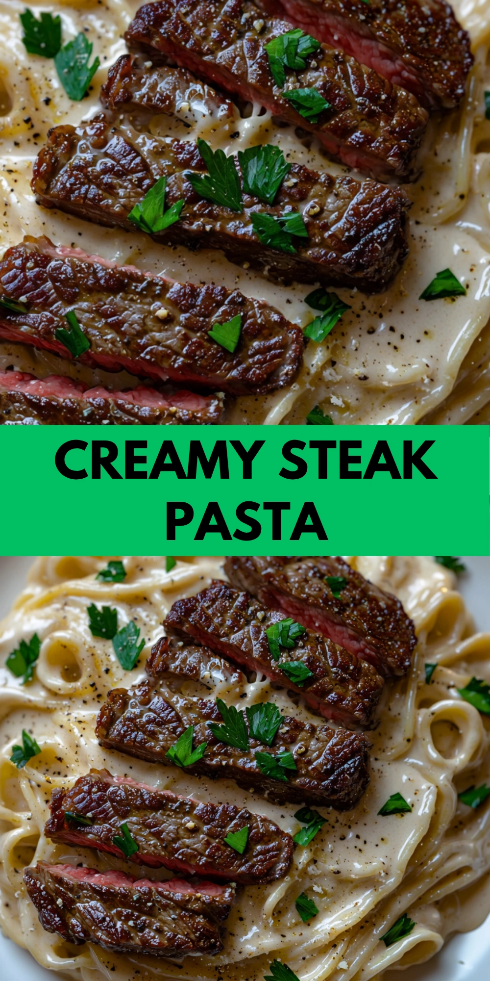 Creamy Steak Pasta