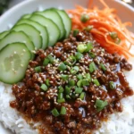 Korean Ground Beef Bowl