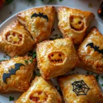 Pizzataschen zu Halloween