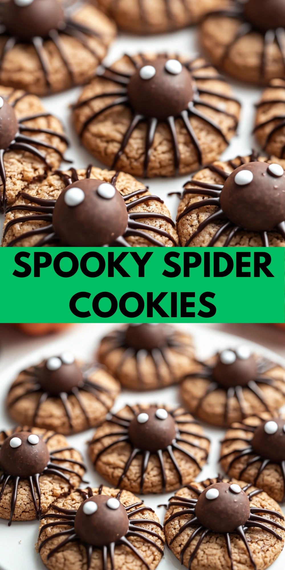 Spooky Spider Cookies