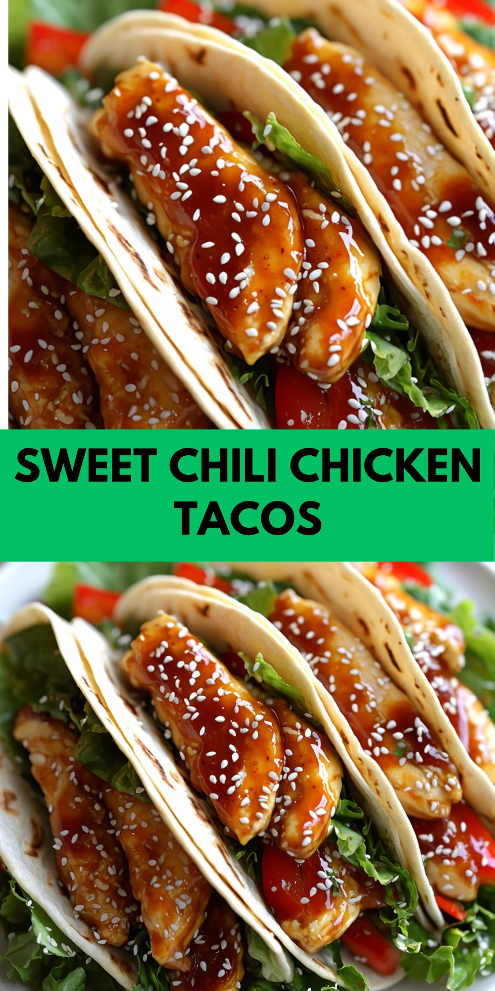 Sweet Chili Chicken Tacos