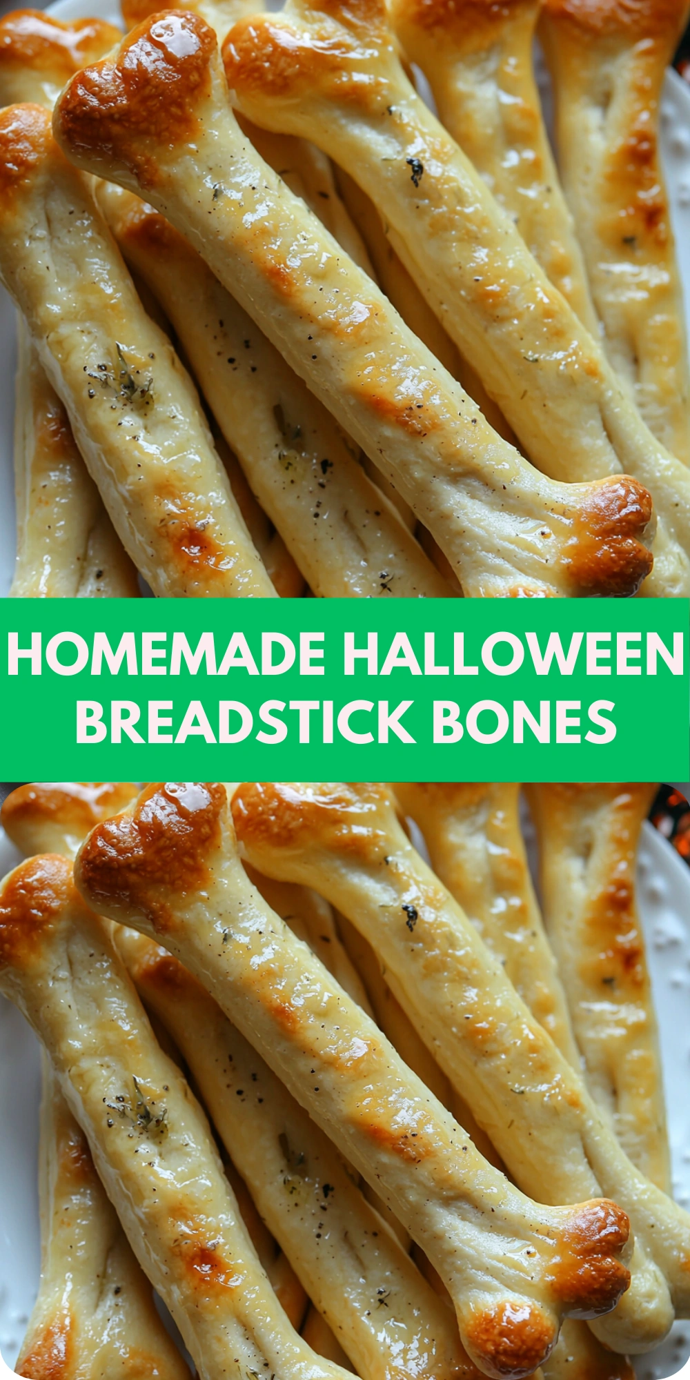 Homemade Halloween Breadstick Bones