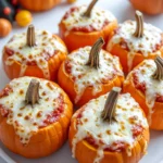 Homemade Pizza-Stuffed Pumpkins